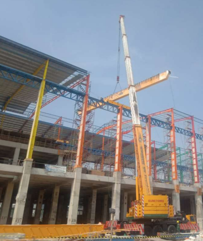 GANTRY CRANE INSTALLATION, gambar 1